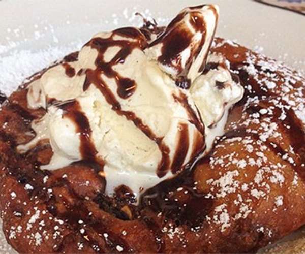 Fried Chocolate Chip Cookie