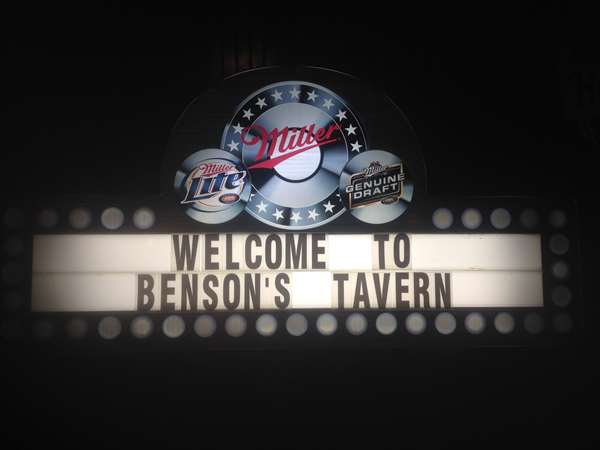 Benson's Tavern Welcomes You